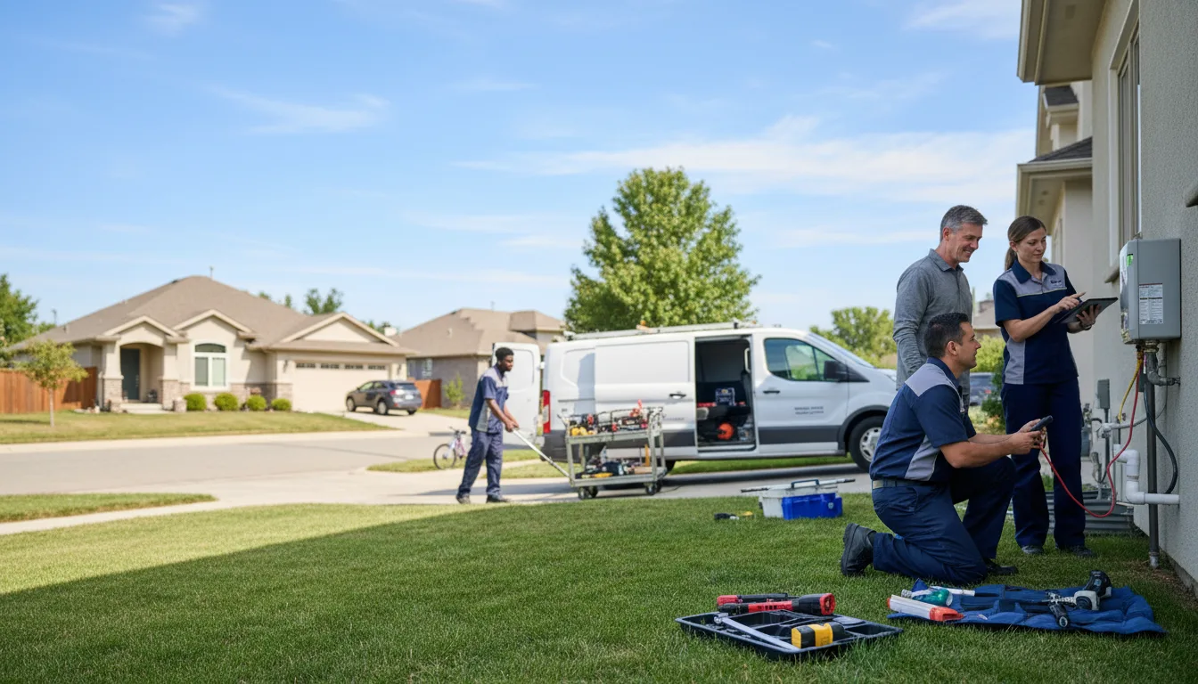 Tankless water heater service in Keo, AR